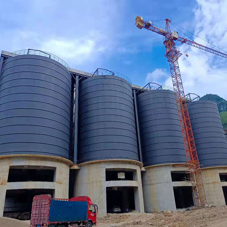 淄博骨料钢板仓建造施工周期从规划到竣工的每一步